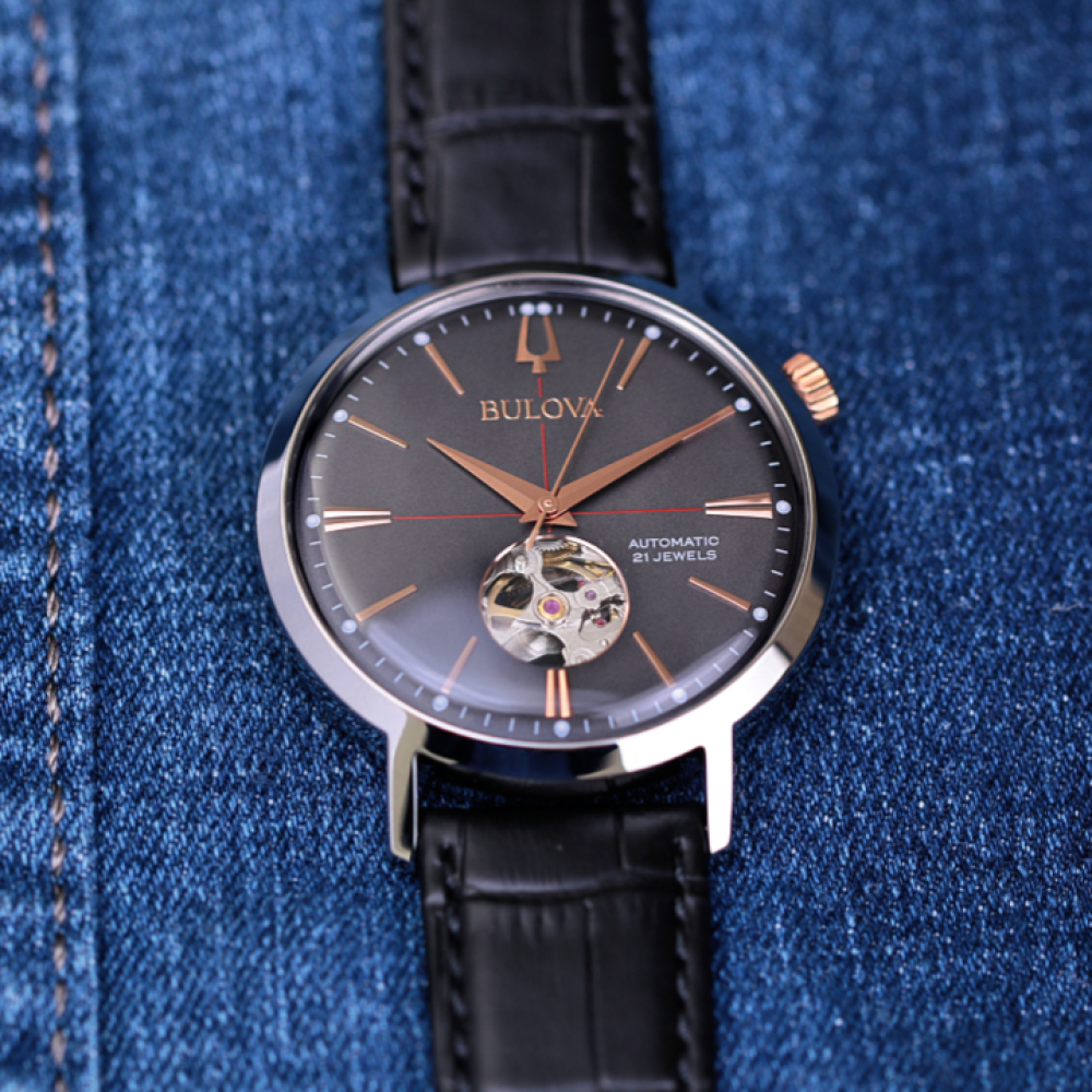 Đồng Hồ Nam Bulova Classic Aerojet Automatic 98A187 41mm