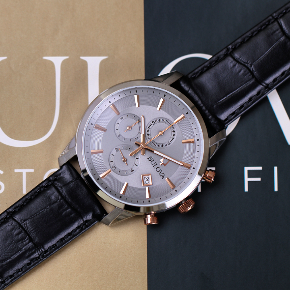 Đồng Hồ Nam Bulova Sutton 98B409 41mm