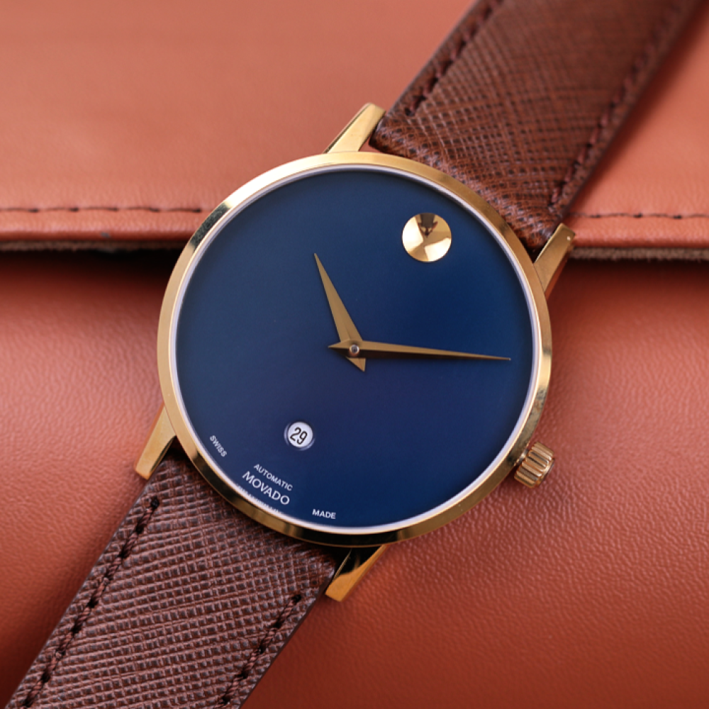 Đồng Hồ Nam Movado Museum Classic Automatic 0607806 40mm