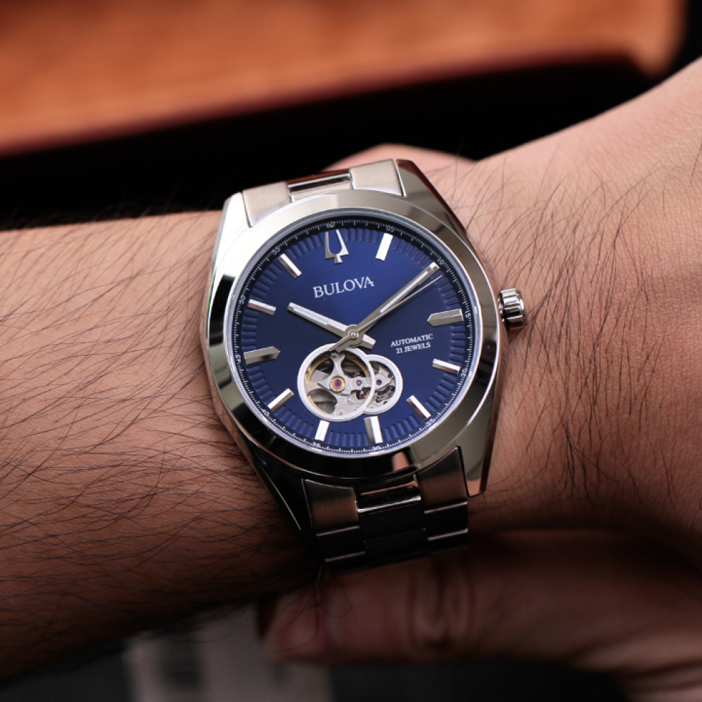 Đồng Hồ Nam Bulova Surveyor Automatic 96A275 42mm