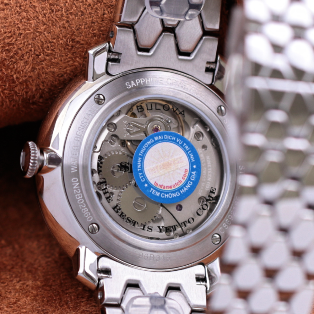 Đồng Hồ Nam Bulova Frank Sinatra Hand Wind 96B346 40mm