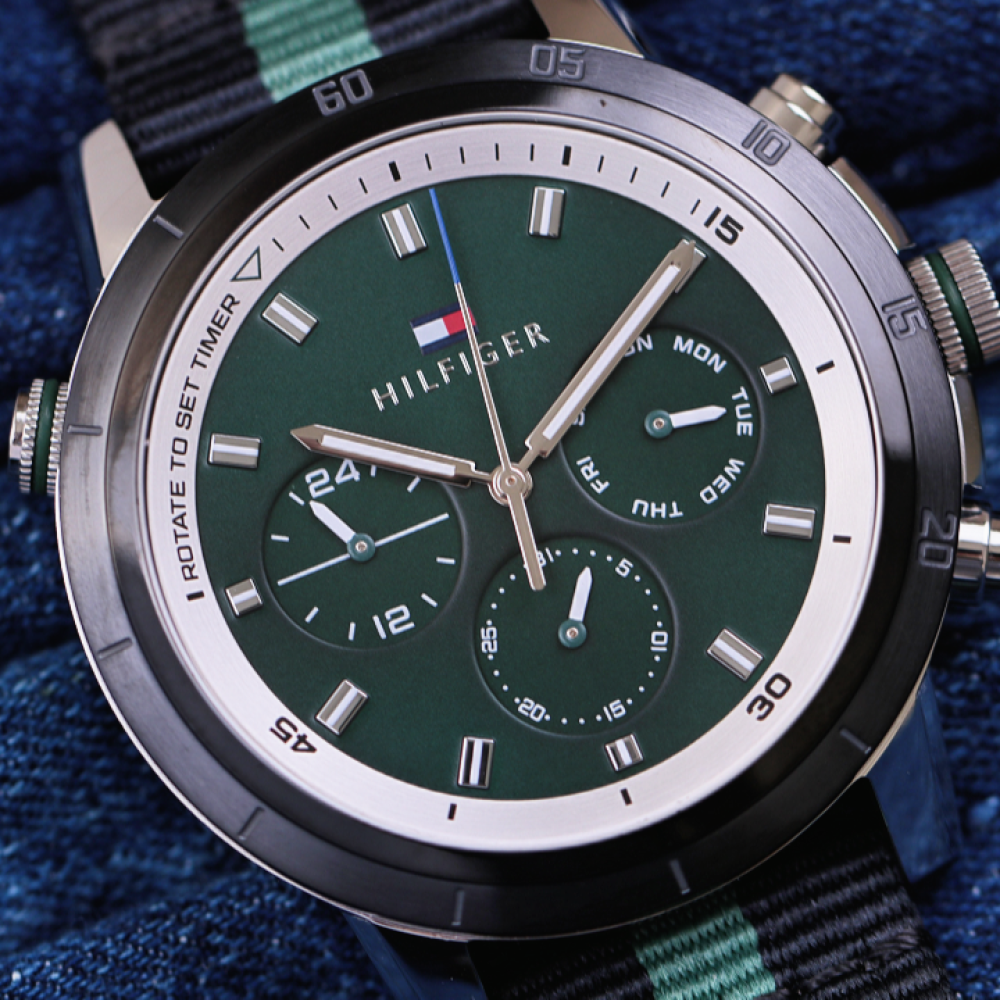 Đồng Hồ Nam Tommy Hilfiger Troy 1792107 46mm