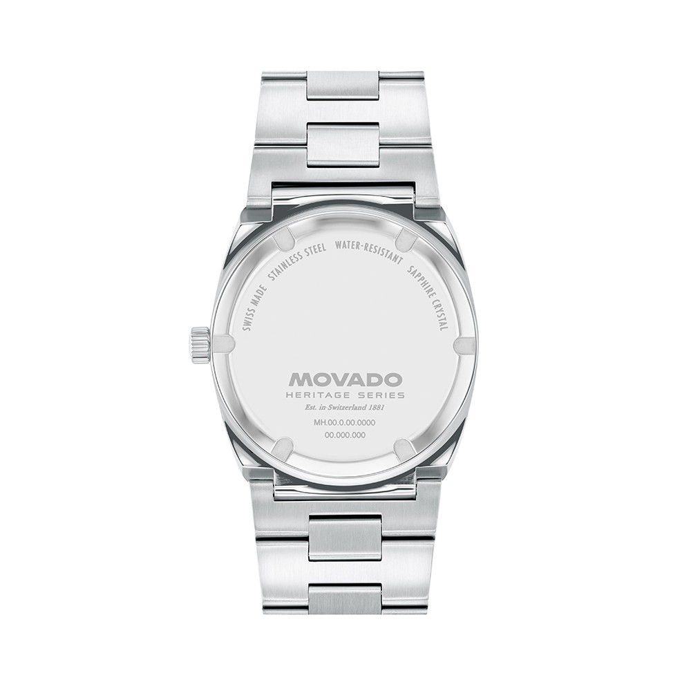 Đồng Hồ Unisex Movado Heritage Ondoplan 3650215 36mm