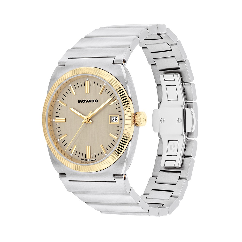 Đồng Hồ Unisex Movado Heritage Ondoplan 3650216 36mm