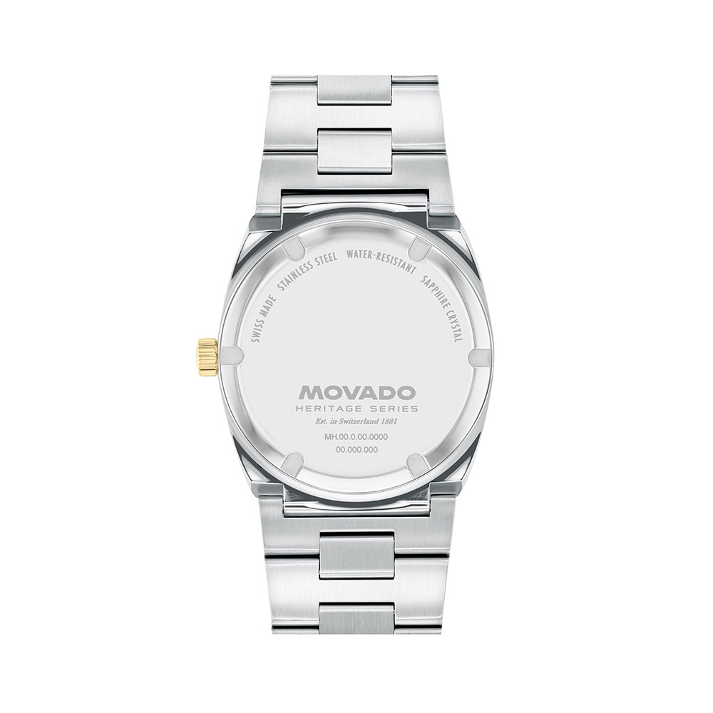 Đồng Hồ Unisex Movado Heritage Ondoplan 3650216 36mm