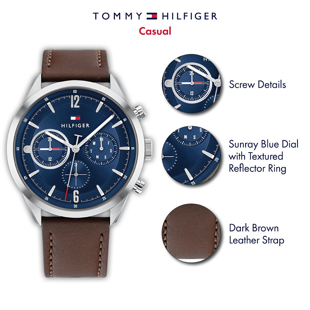 Đồng Hồ Nam Tommy Hilfiger Matthew 1791940 44mm