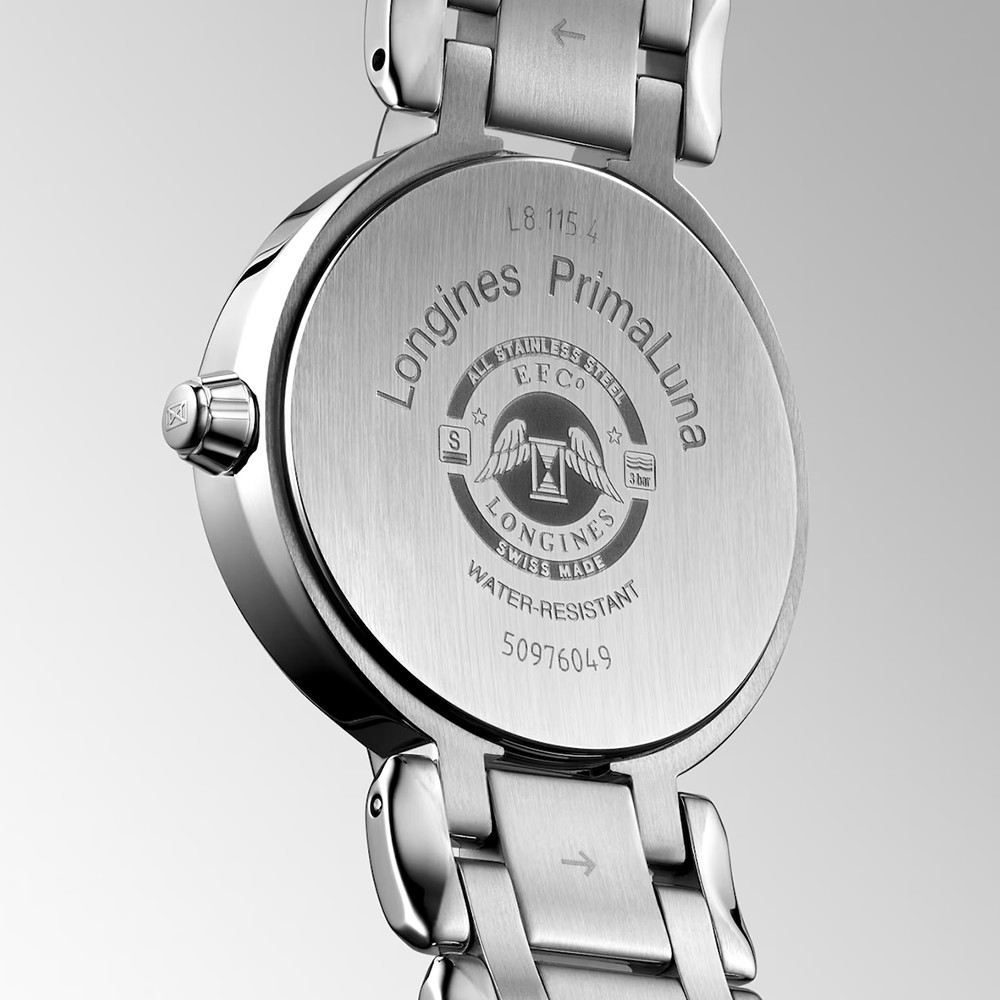 Đồng Hồ Nữ Longines Primaluna Moonphase L8.115.4.71.6 30.5mm