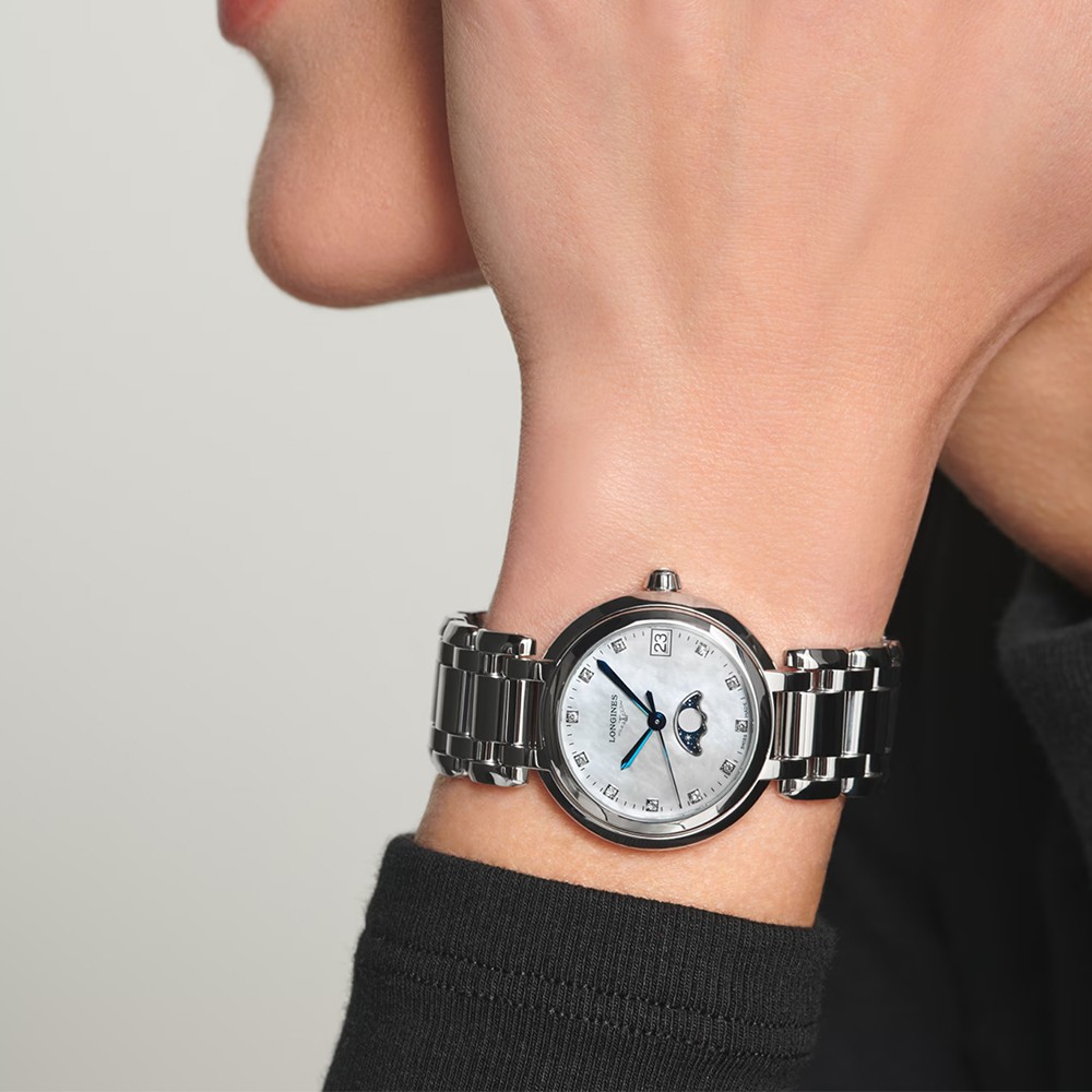 Đồng Hồ Nữ Longines Primaluna Moonphase L8.115.4.87.6 30.5mm