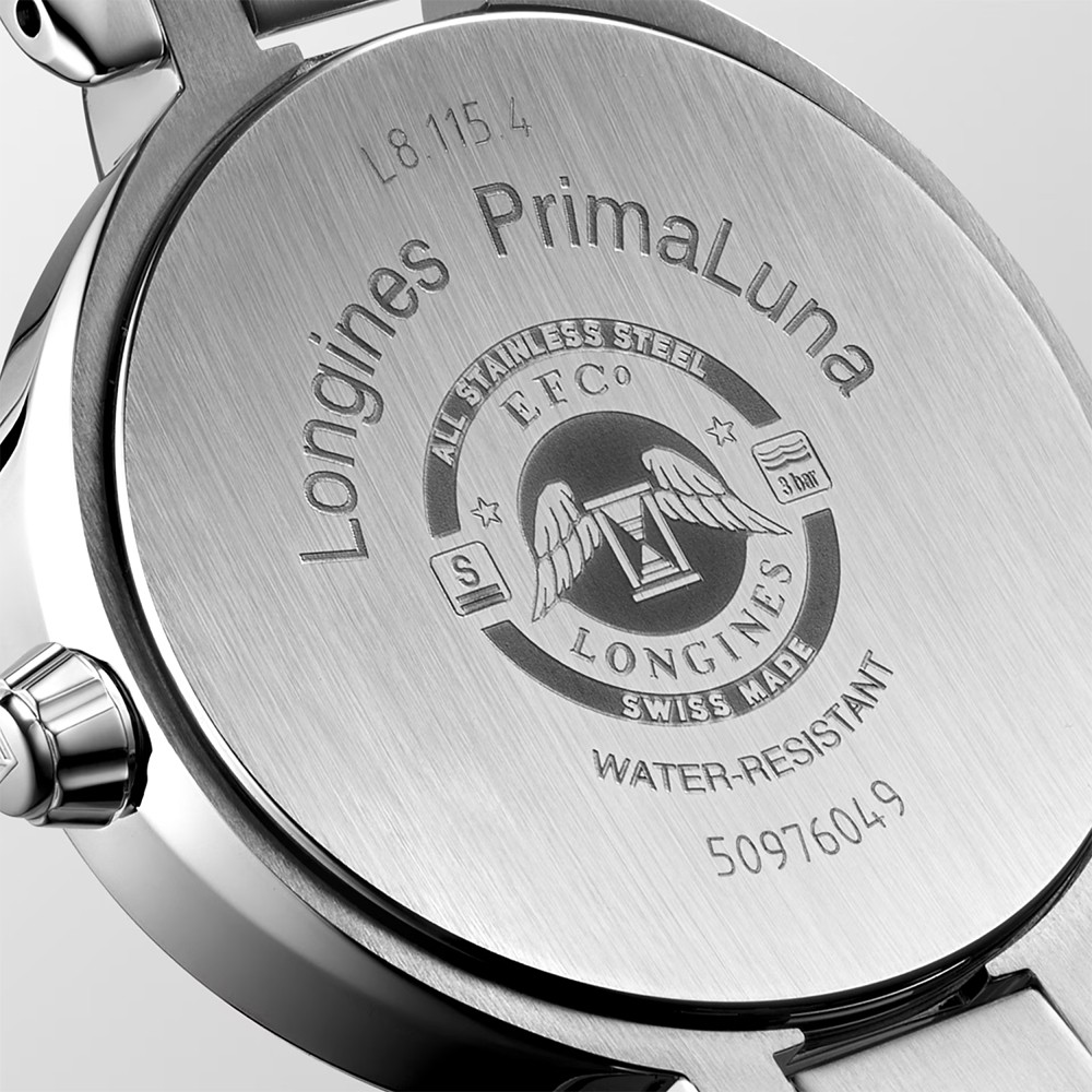 Đồng Hồ Nữ Longines Primaluna Moonphase L8.115.4.87.6 30.5mm