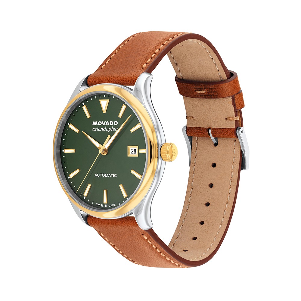Đồng Hồ Nam Movado Heritage Calendoplan Automatic 3650229 40mm