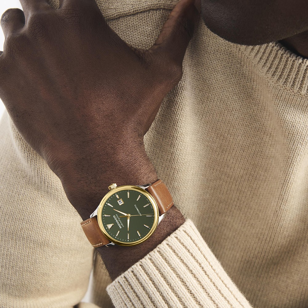 Đồng Hồ Nam Movado Heritage Calendoplan Automatic 3650229 40mm