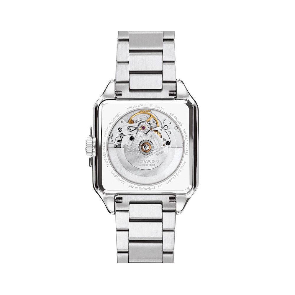 Đồng Hồ Nam Movado Heritage 1917 Automatic 3650256 35mmx45.2mm