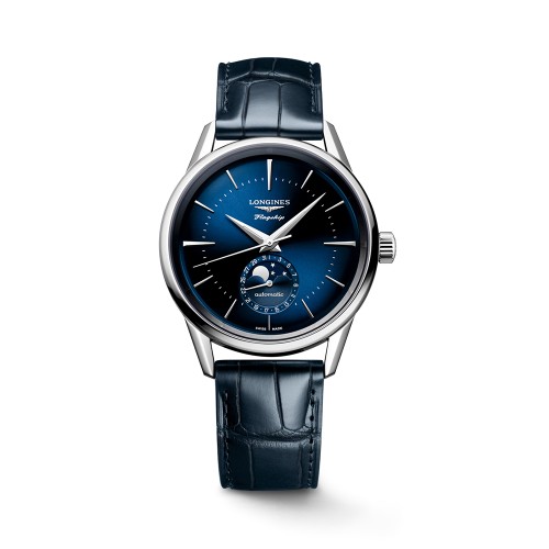 Đồng Hồ Nam Longines Flagship Heritage Moonphase L4.815.4.92.2 38.5mm