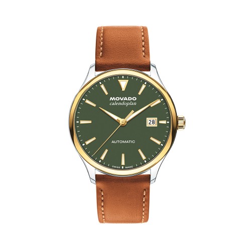 Đồng Hồ Nam Movado Heritage Calendoplan Automatic 3650229 40mm