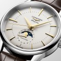 Đồng Hồ Nam Longines Flagship Heritage Moonphase L4.815.4.78.2 38.5mm