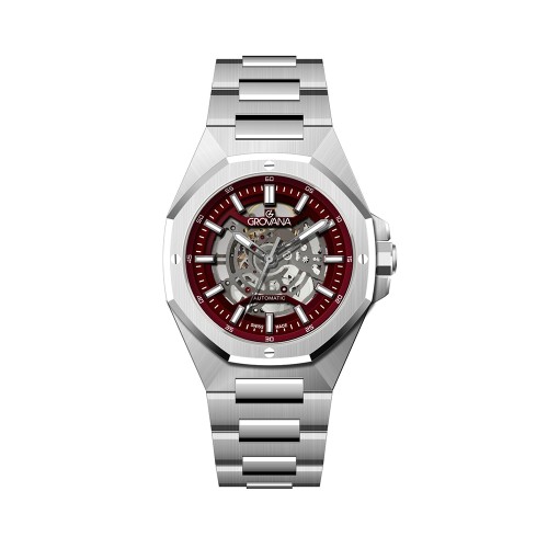 Đồng Hồ Nam Grovana Sea Cliff Skeleton Automatic 2200.2186 42mm