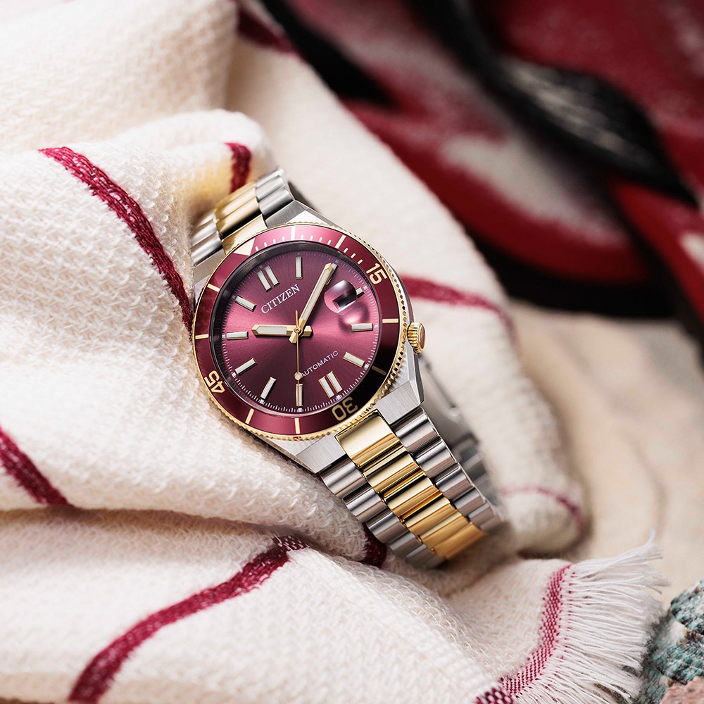 Đồng Hồ Nam Citizen Tsuyosa Shore Mechanical NJ0234-58X 40mm