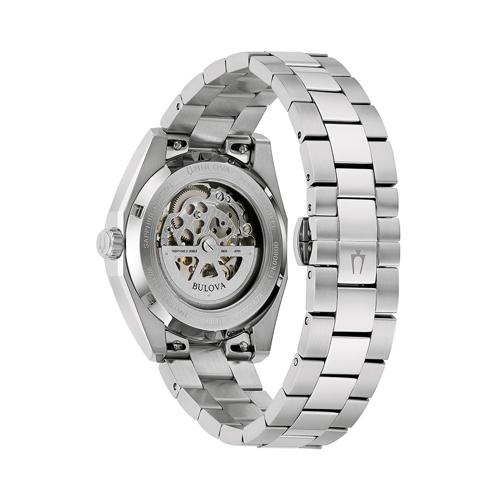 Đồng Hồ Nam Bulova Surveyor Automatic 96B470 39mm