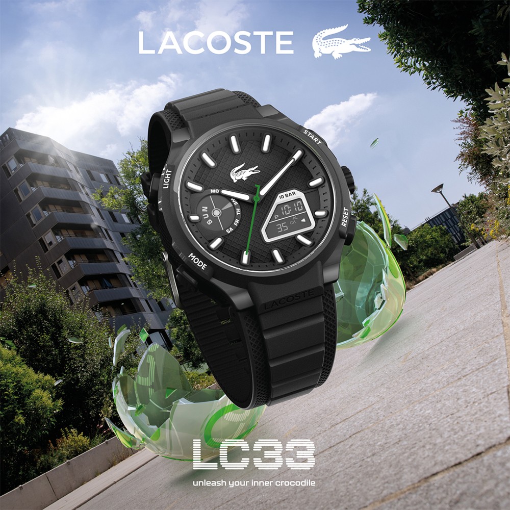 Đồng Hồ Nam Lacoste LC33 2011365 45mm