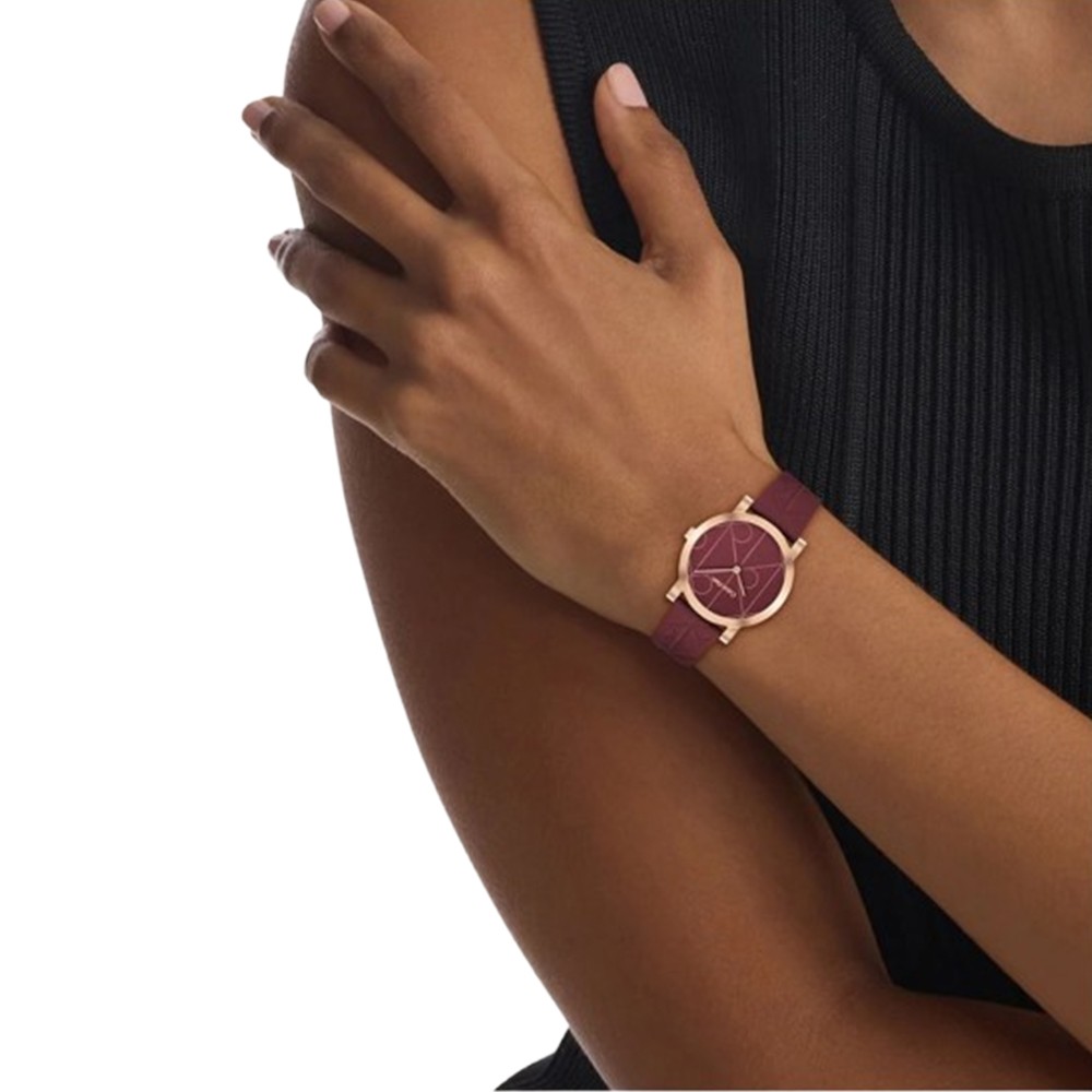 Đồng Hồ Nữ Calvin Klein Monogram 25100130 32mm