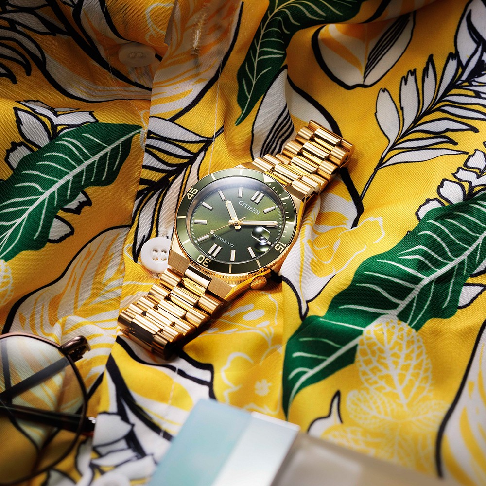 Đồng Hồ Nam Citizen Tsuyosa Shore Mechanical NJ0232-53X 40mm