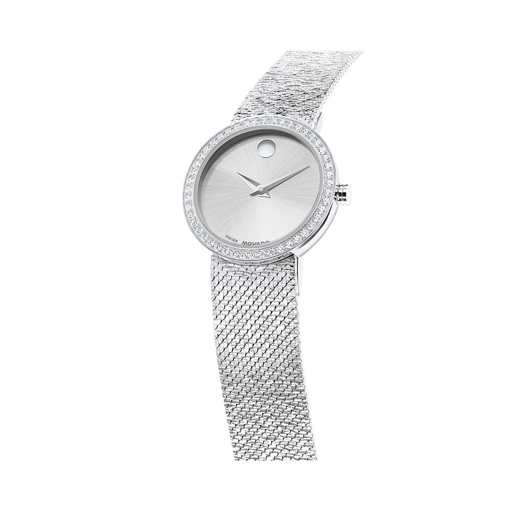 Đồng Hồ Nữ Movado Museum Velura 0607933 25mm
