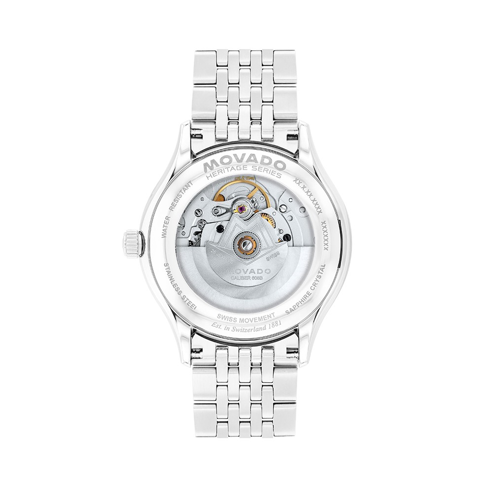 Đồng Hồ Nam Movado Heritage Calendoplan Automatic 3650234 40mm