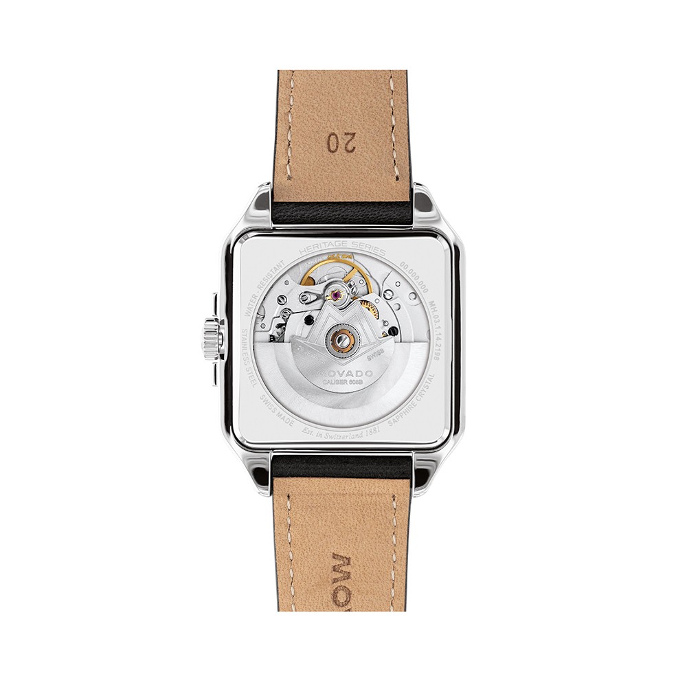 Đồng Hồ Nam Movado Heritage 1917 Automatic 3650254 35mmx45.2mm