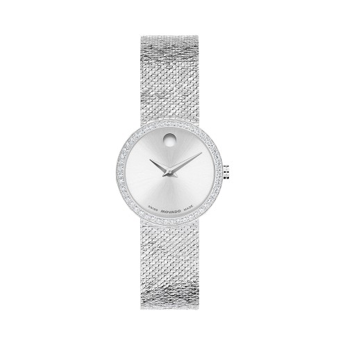 Đồng Hồ Nữ Movado Museum Velura 0607933 25mm