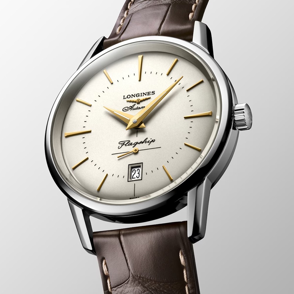 Đồng Hồ Nam Longines Flagship Heritage L4.795.4.78.2 38.5mm