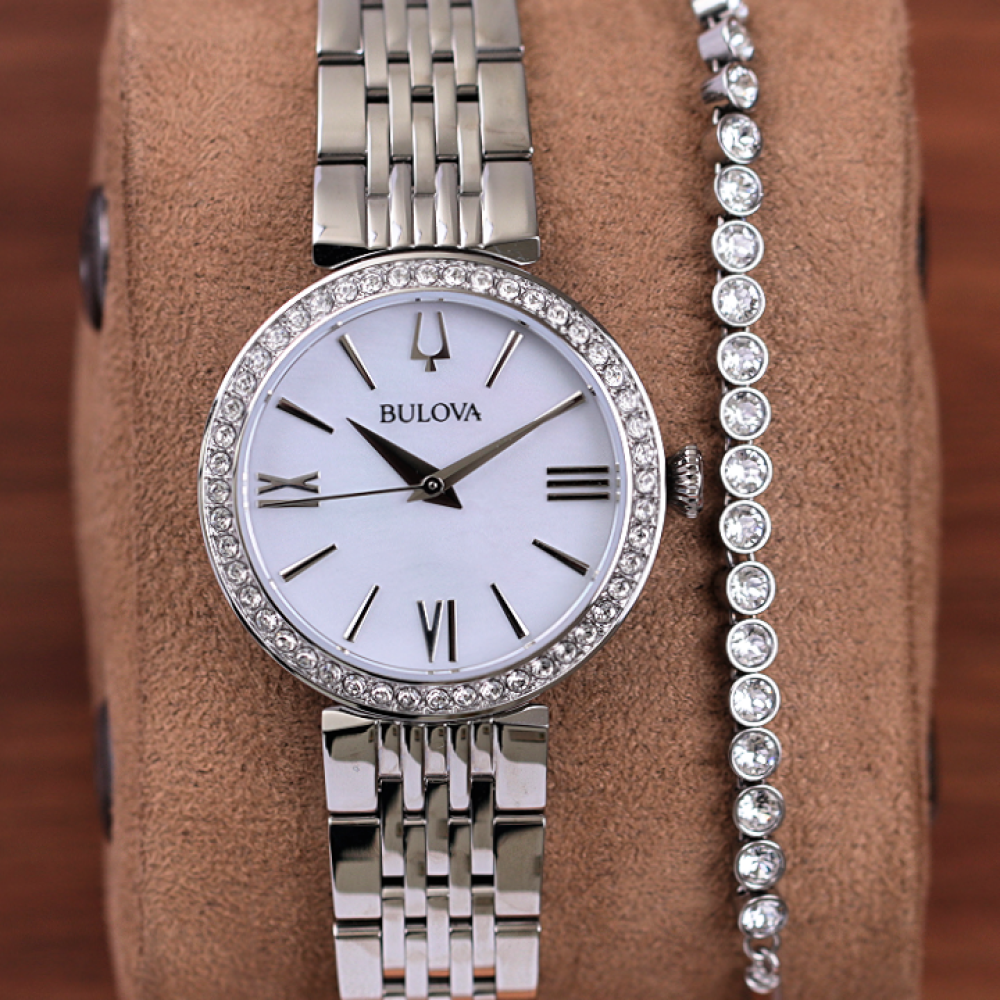 Đồng Hồ Nữ Bulova Crystal 96X153 27mm