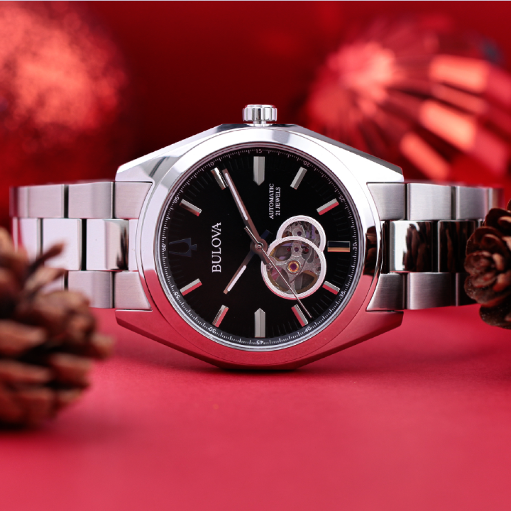 Đồng Hồ Nam Bulova Surveyor Automatic 96A270 42mm