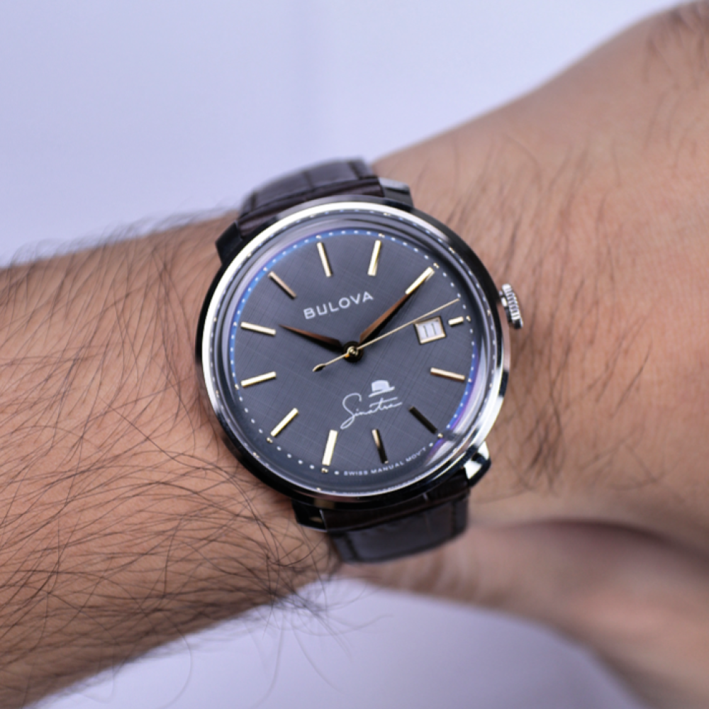 Đồng Hồ Nam Bulova Frank Sinatra Hand Wind 96B345 40mm