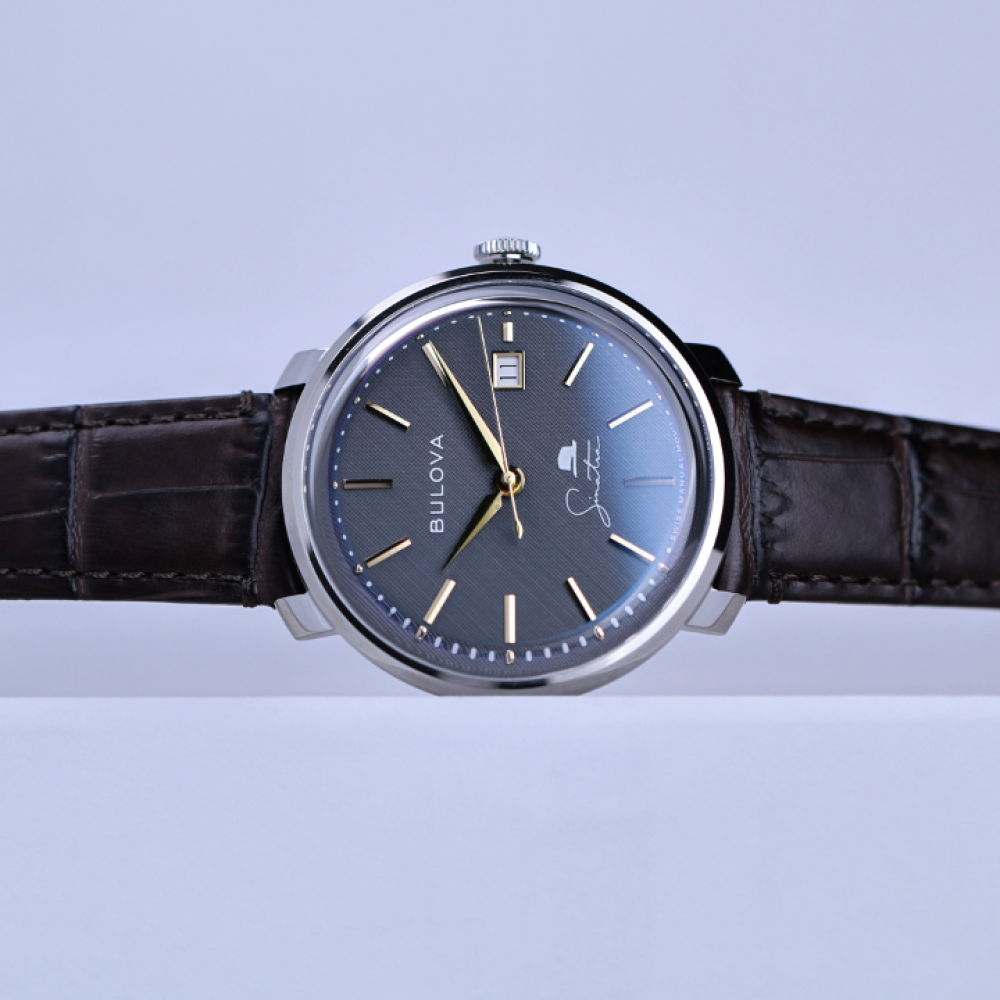Đồng Hồ Nam Bulova Frank Sinatra Hand Wind 96B345 40mm
