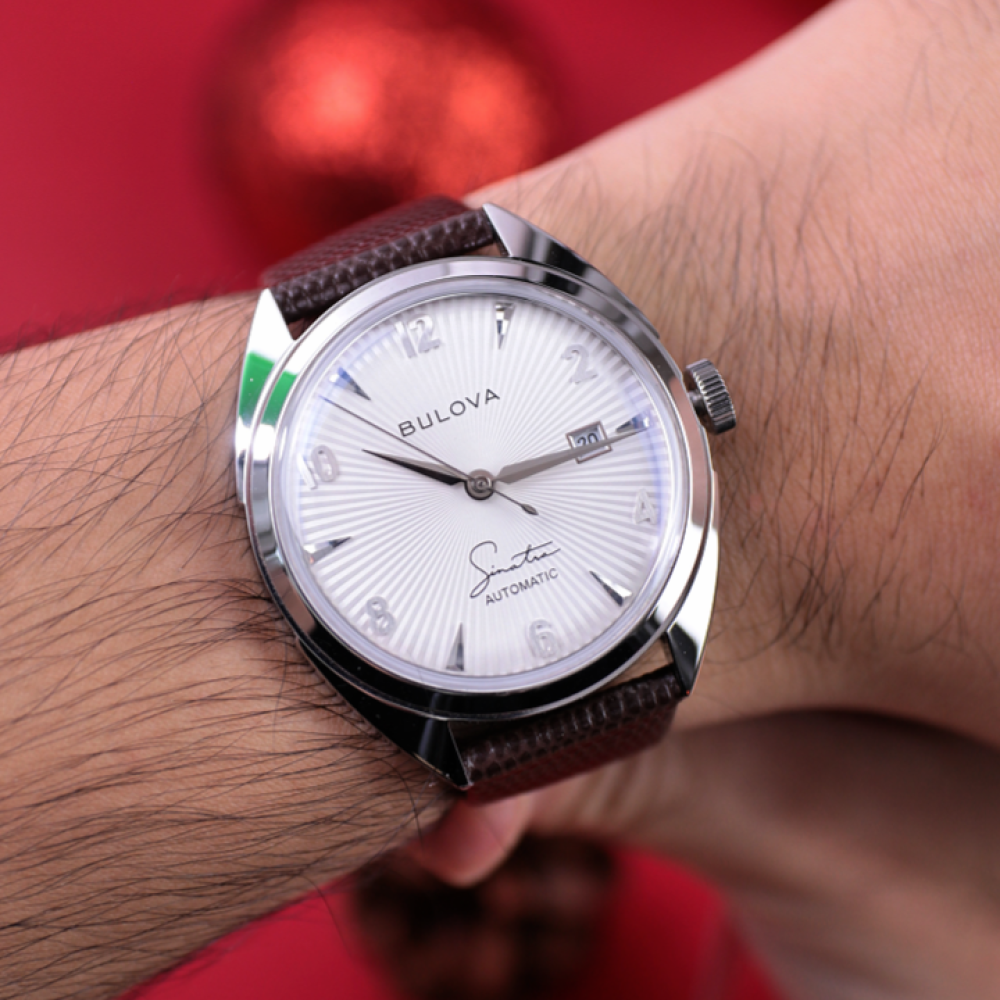 Đồng Hồ Nam Bulova Frank Sinatra Automatic 96B347 39mm