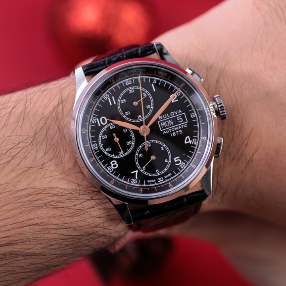 Đồng Hồ Nam Bulova Joseph Automatic Chronograph 96C146 42mm