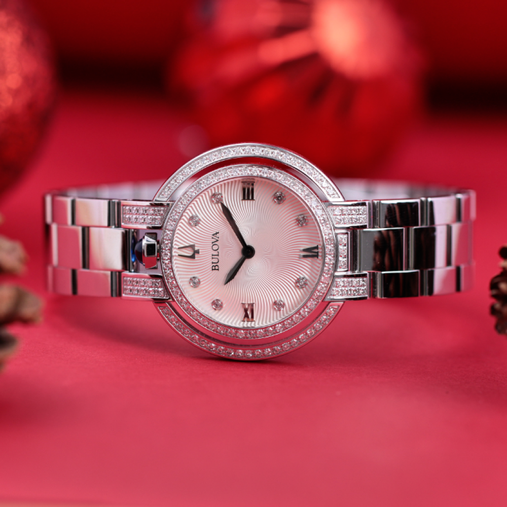 Đồng Hồ Nữ Bulova Rubaiyat 96R220 35mm