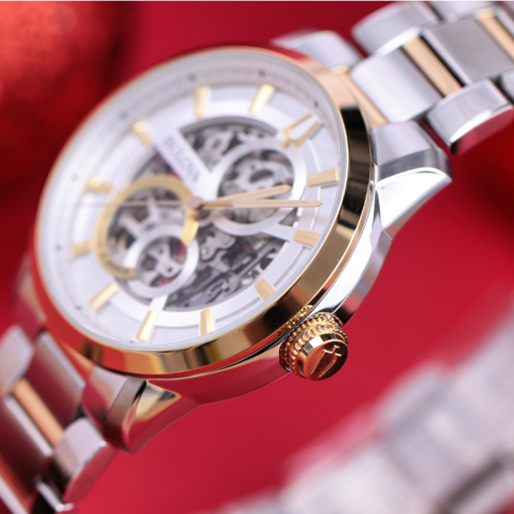 Đồng Hồ Nnam Bulova Sutton Automatic 98A214 43mm