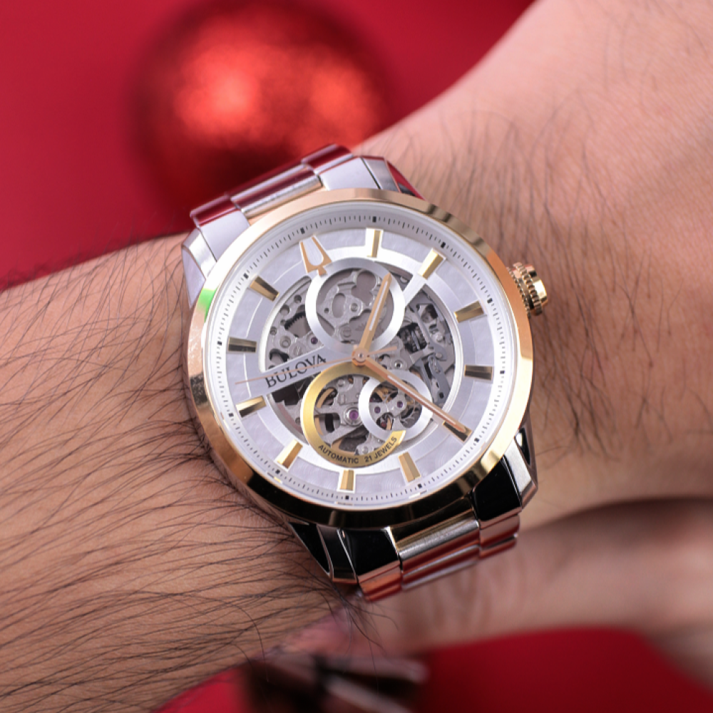 Đồng Hồ Nnam Bulova Sutton Automatic 98A214 43mm