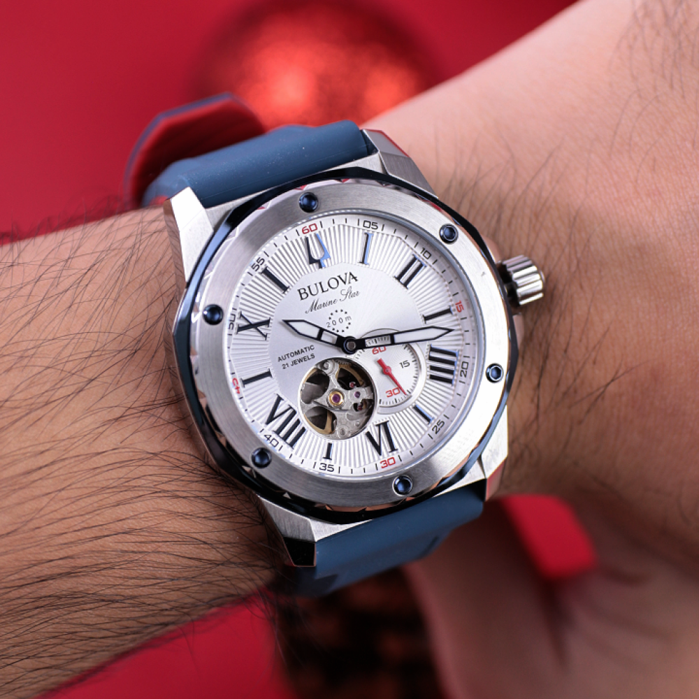 Đồng Hồ Nam Bulova Marine Star Automatic 98A225 45mm