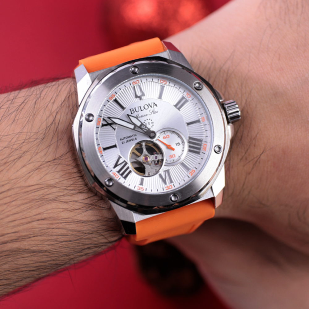 Đồng Hồ Nam Bulova Marine Star Automatic 98A226 45mm