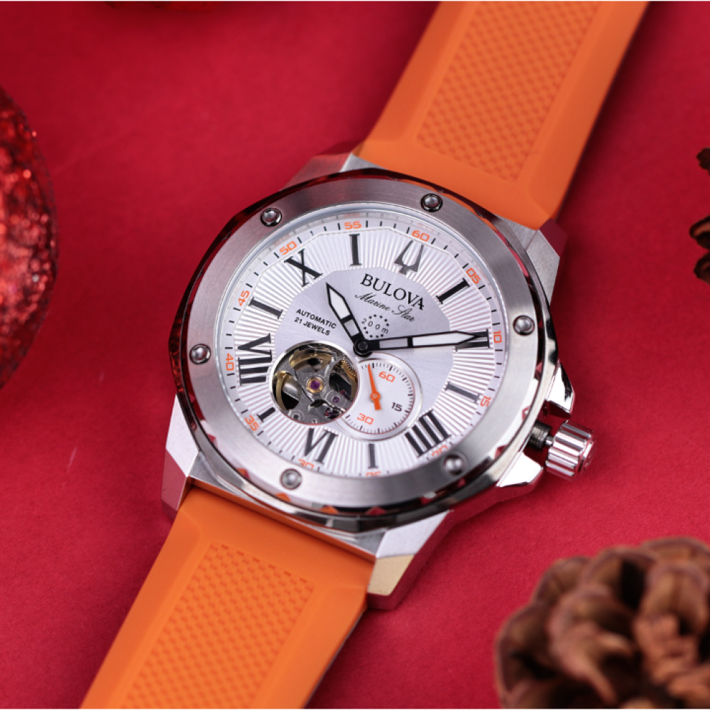 Đồng Hồ Nam Bulova Marine Star Automatic 98A226 45mm