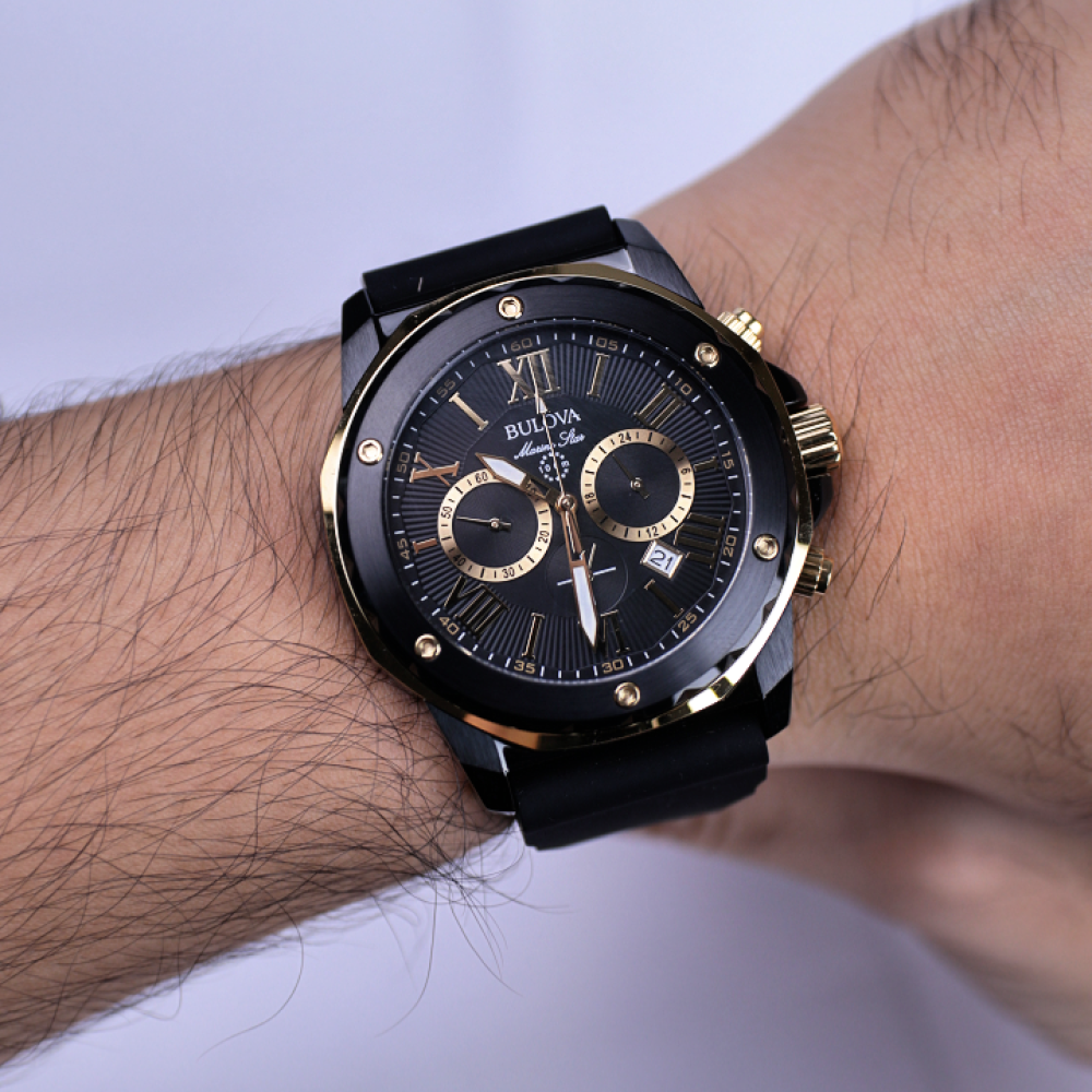 Đồng Hồ Nam Bulova Marine Star Chronograph 98B278 44mm