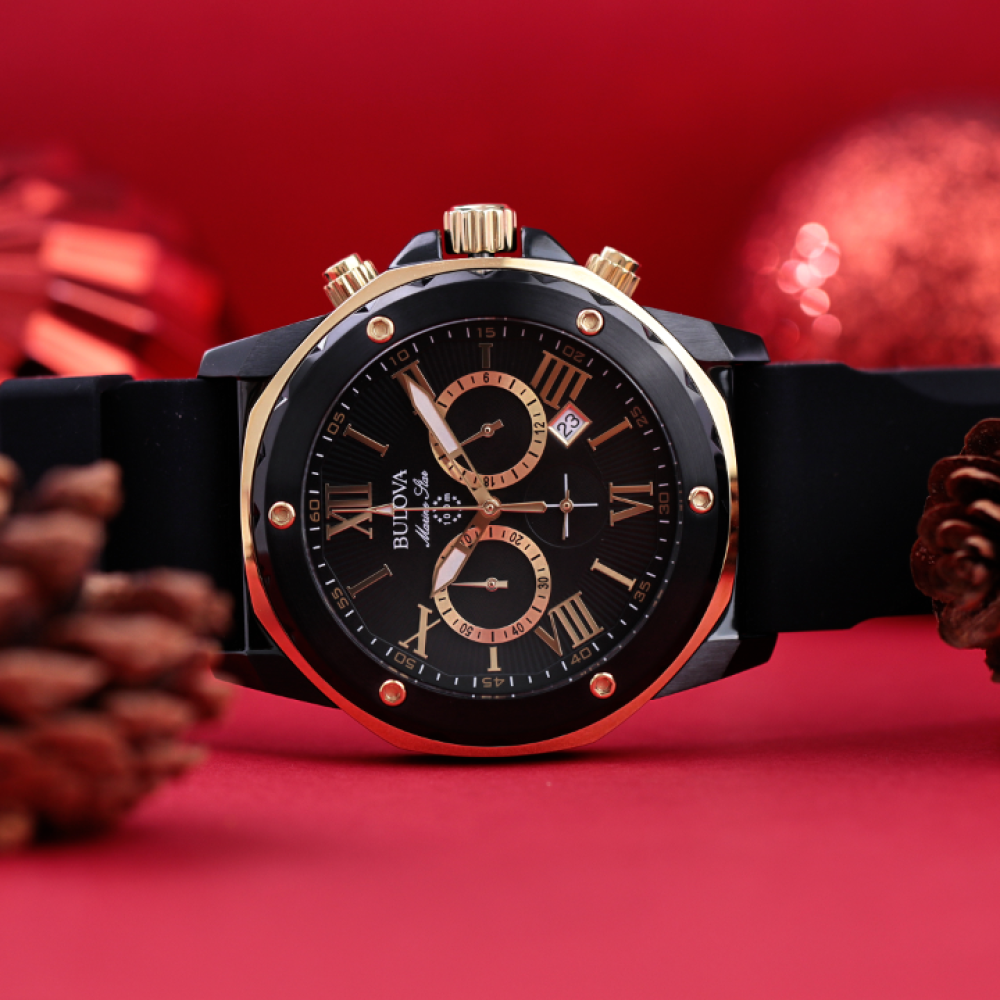 Đồng Hồ Nam Bulova Marine Star Chronograph 98B278 44mm