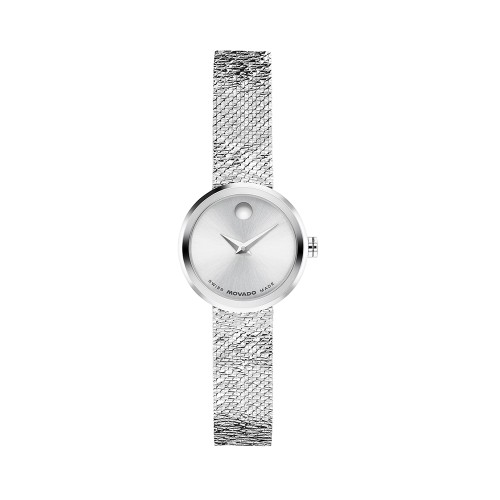 Đồng Hồ Nữ Movado Museum Velura Mini 0607855 21mm