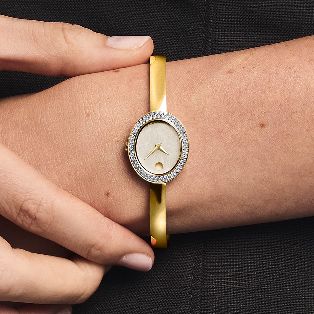Đồng Hồ Nữ Movado Museum Bangle 0608035 21.5mmx25.5mm