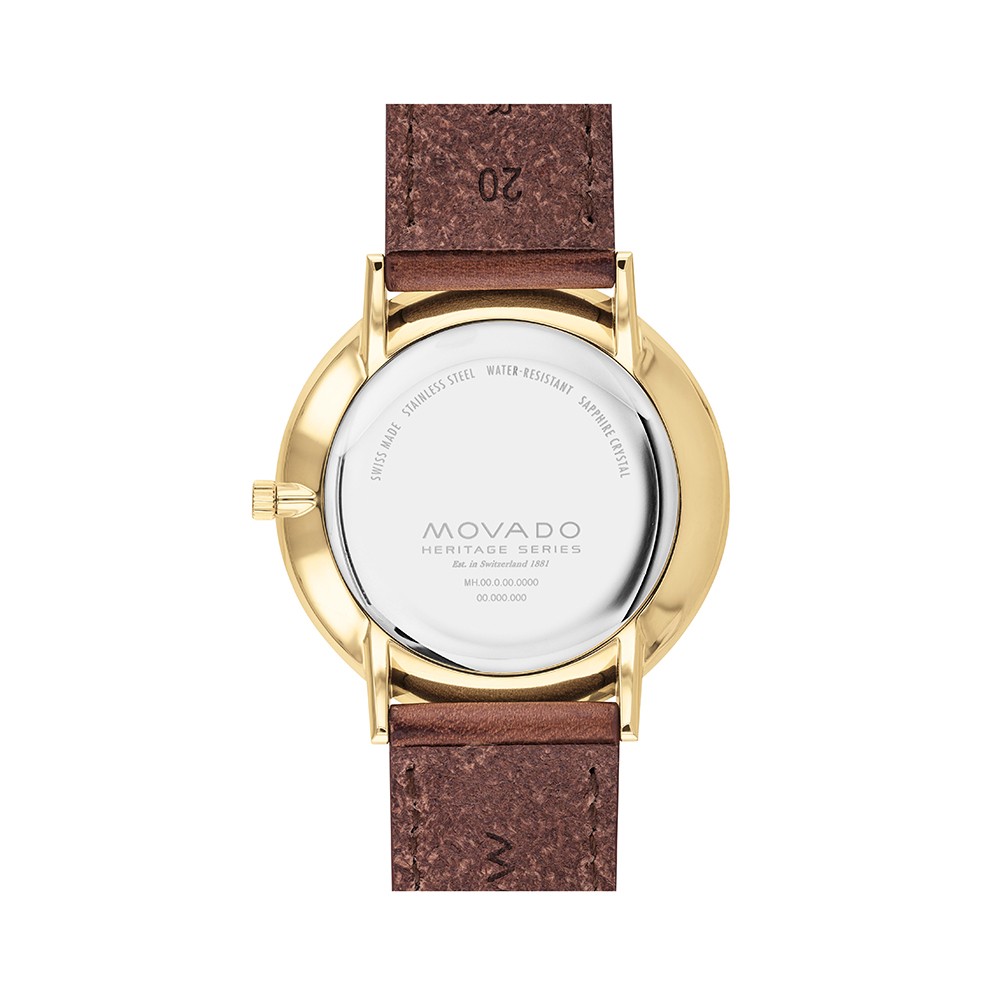 Đồng Hồ Nam Movado Heritage Silhouette 3650131 40mm