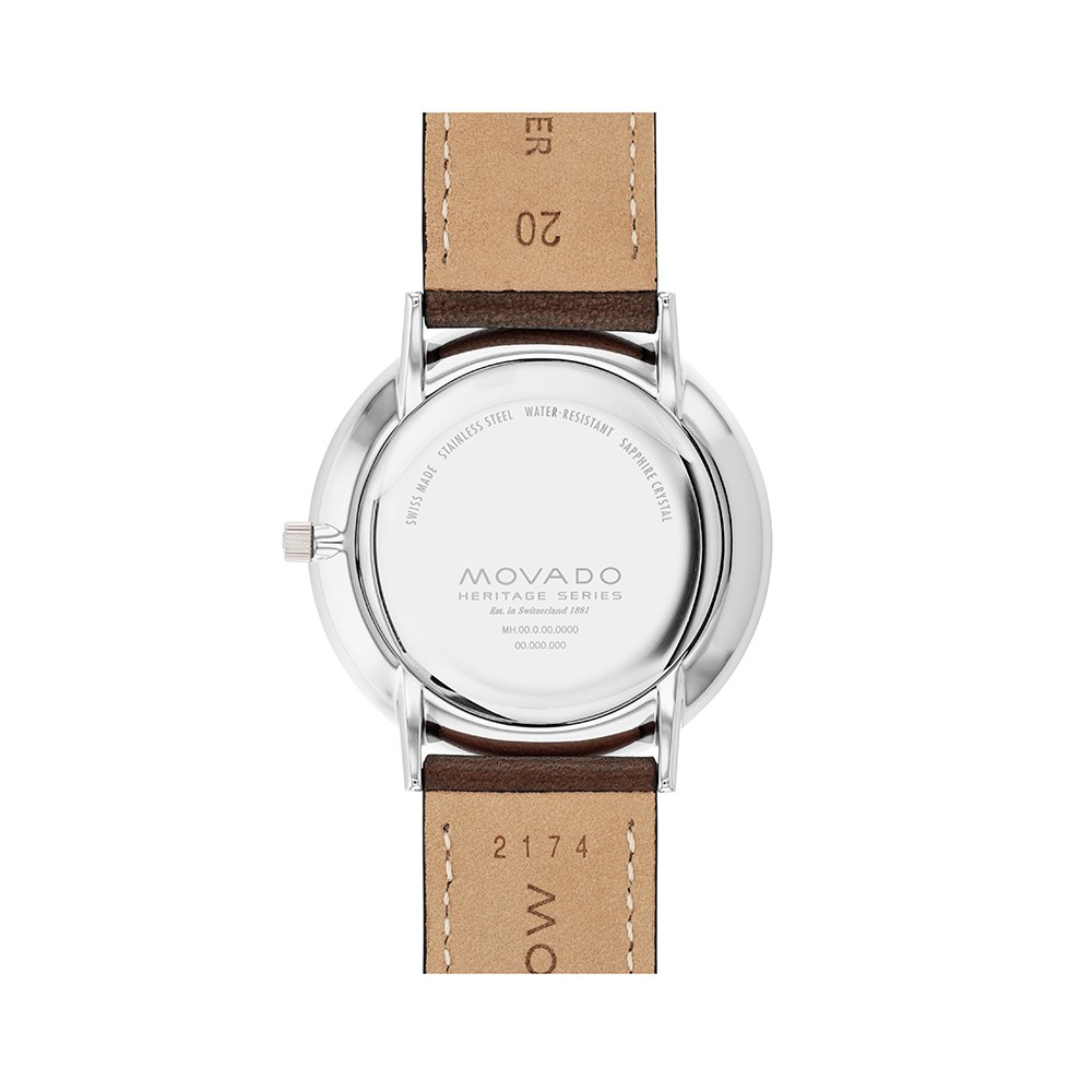 Đồng Hồ Nam Movado Heritage Silhouette 3650187 40mm