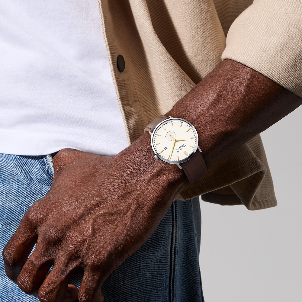 Đồng Hồ Nam Movado Heritage Silhouette 3650187 40mm