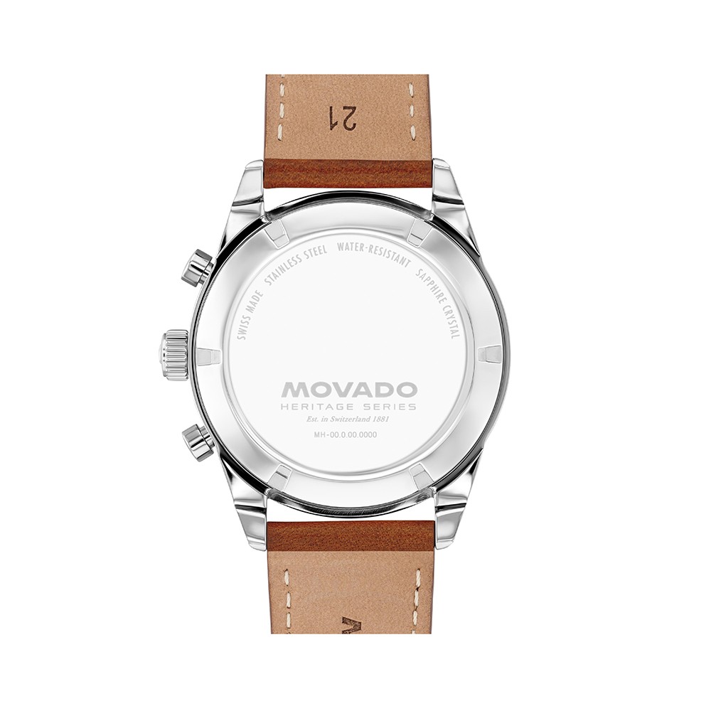 Đồng Hồ Nam Movado Heritage Calendoplan S Chronograph 3650202 42mm